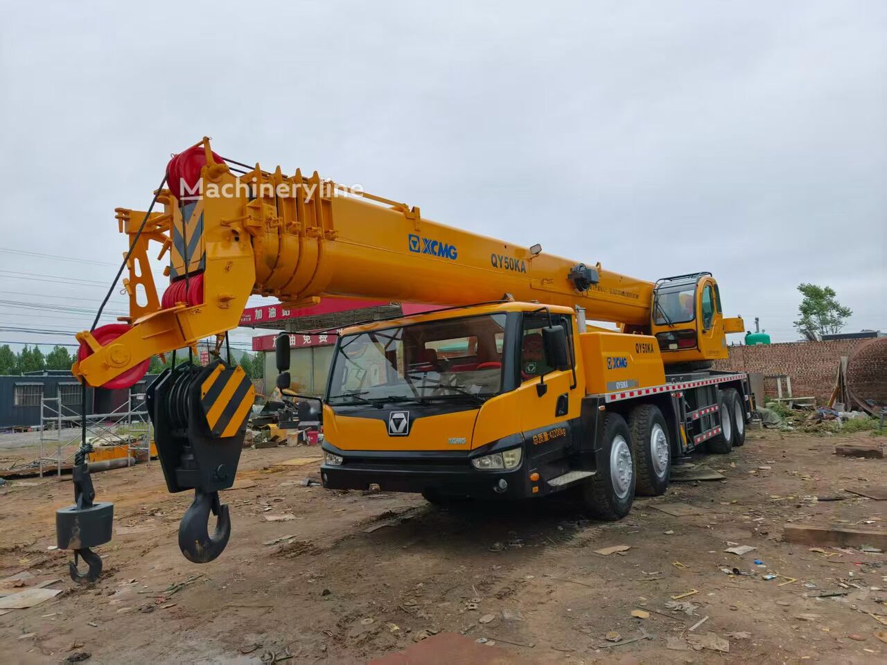شاحنة رافعة XCMG QY50KA 50ton 55ton 70ton 75ton 80ton 100ton - Machineryline