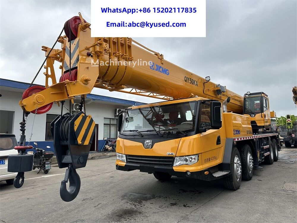 XCMG QY50KA XCT50 QY55KA QY50KC 50ton 60ton 70ton 80ton 90ton 100ton truck crane for sale | Machineryline ZW XCMG QY50KA XCT50 QY55KA QY50KC 50ton 60ton 70ton 80ton 90ton 100ton truck crane - Machineryline