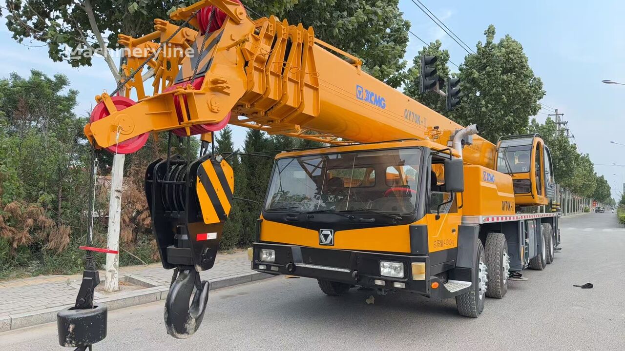 XCMG QY70K-II 70ton used 70t truck crane grúa móvil - Machineryline