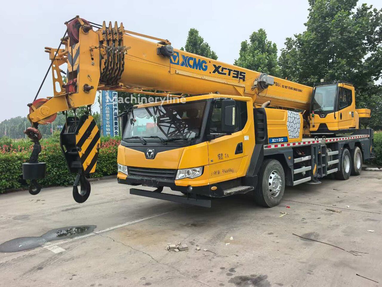 Grua móvel XCMG XCT35 35t 50t 70t 75t 80t 100t 130t - Machineryline