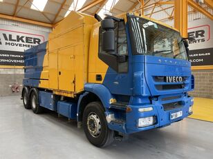 excavator vakum IVECO 6X4 STEEL TIPPING WASTE WATER TANKER/GULLY SUCKER