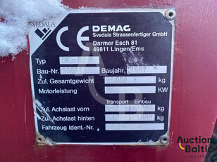 Demag DF 90 P hjulgående asfaltutlegger til salgs - Bilde 17 | Machineryline NO Demag DF 90 P hjulgående asfaltutlegger | Bilde 17 - Machineryline