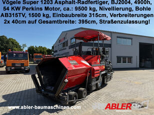 finisseur sur pneus Vögele Super 1203 Niverllierung 395 cm Straßenzulassung
