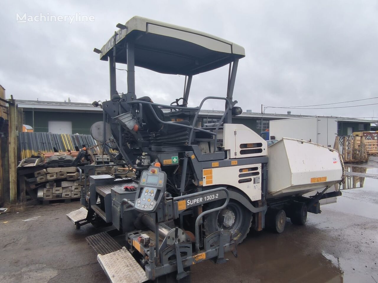 Vögele super 1303/2 wheel asphalt paver