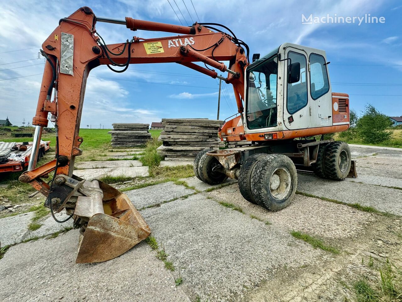 Atlas 1204 mobiele graafmachine