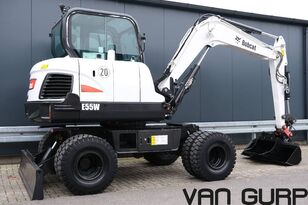 Bobcat E55W | 2014 | 2925h | A/C v.g.l. 57W excavadora de ruedas