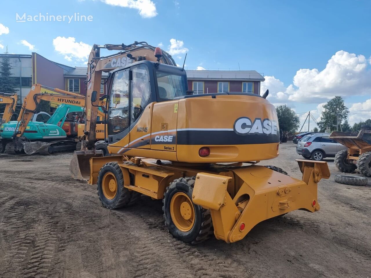 Case WX145 wheel excavator