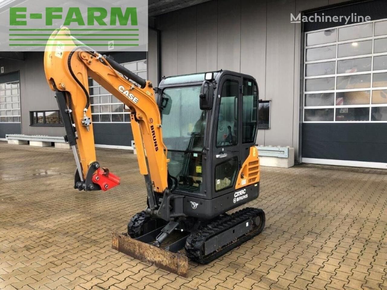 Case cx 18c wheel excavator