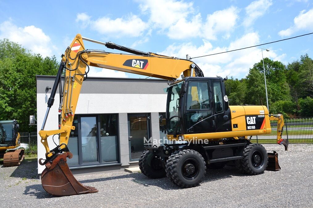 Caterpillar M 316 D wheel excavator for sale | Machineryline IN Caterpillar M 316 D wheel excavator - Machineryline
