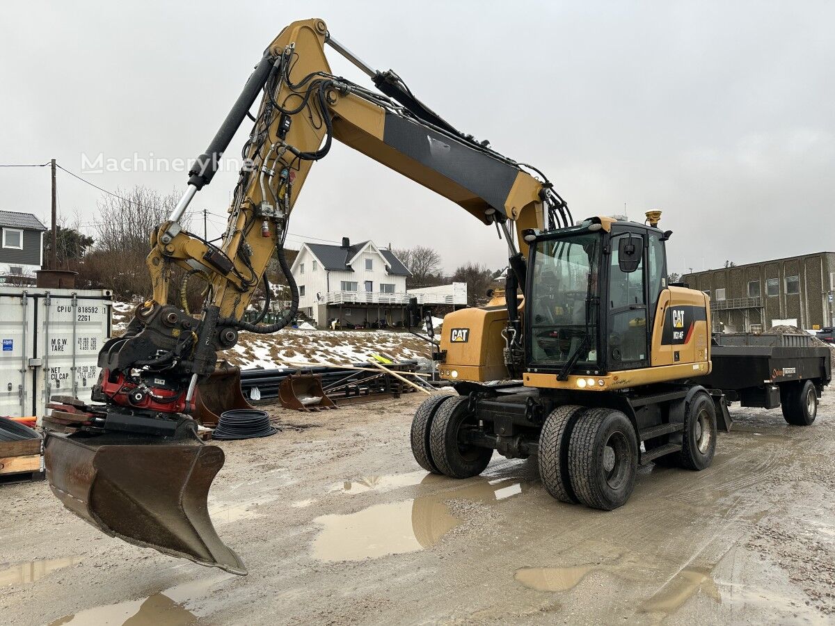 pelle sur pneus Caterpillar M314F Hjulgraver