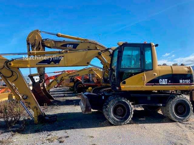 Caterpillar M315C wheel excavator for parts