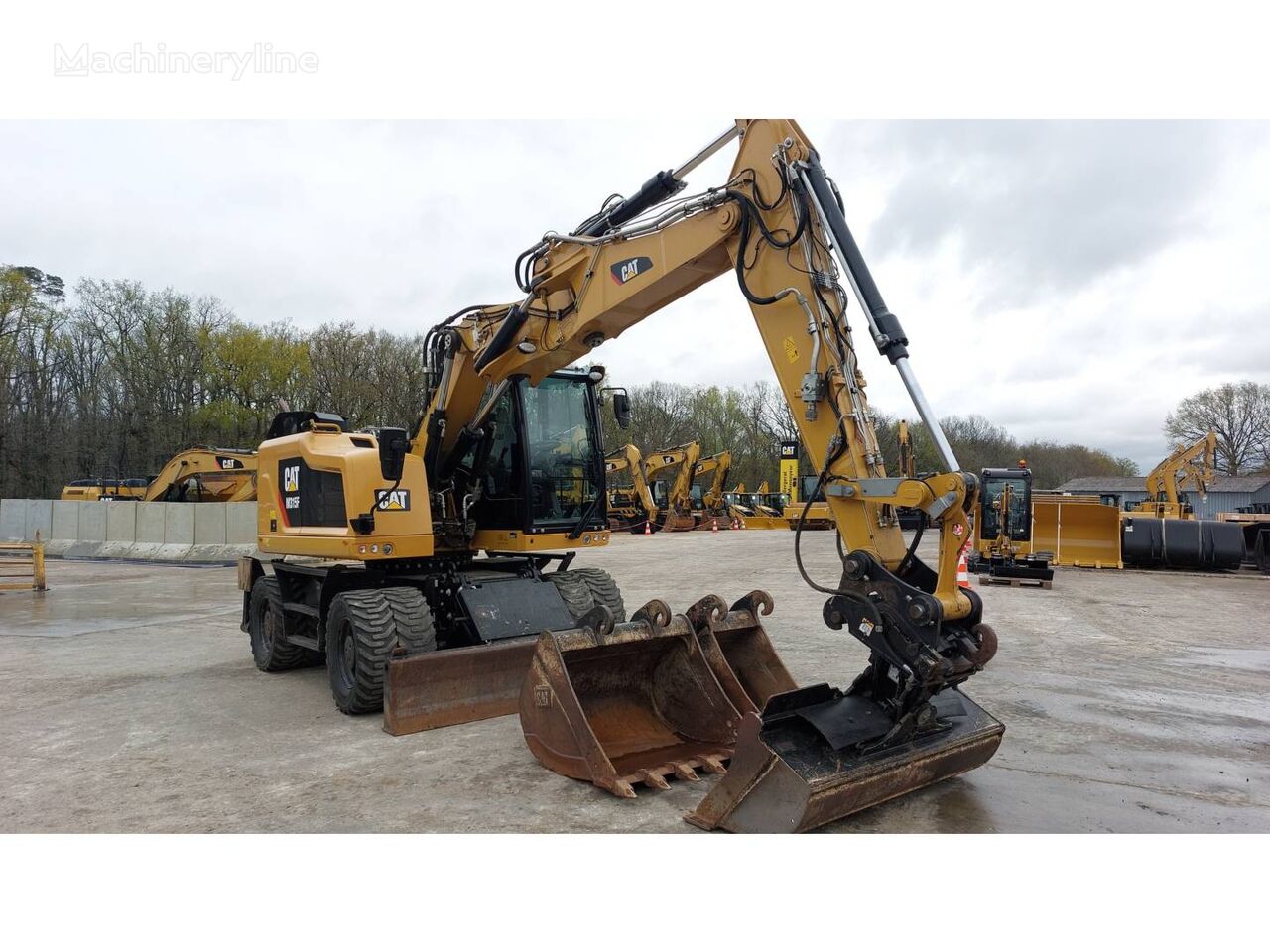 Caterpillar M315F IVC wheel excavator