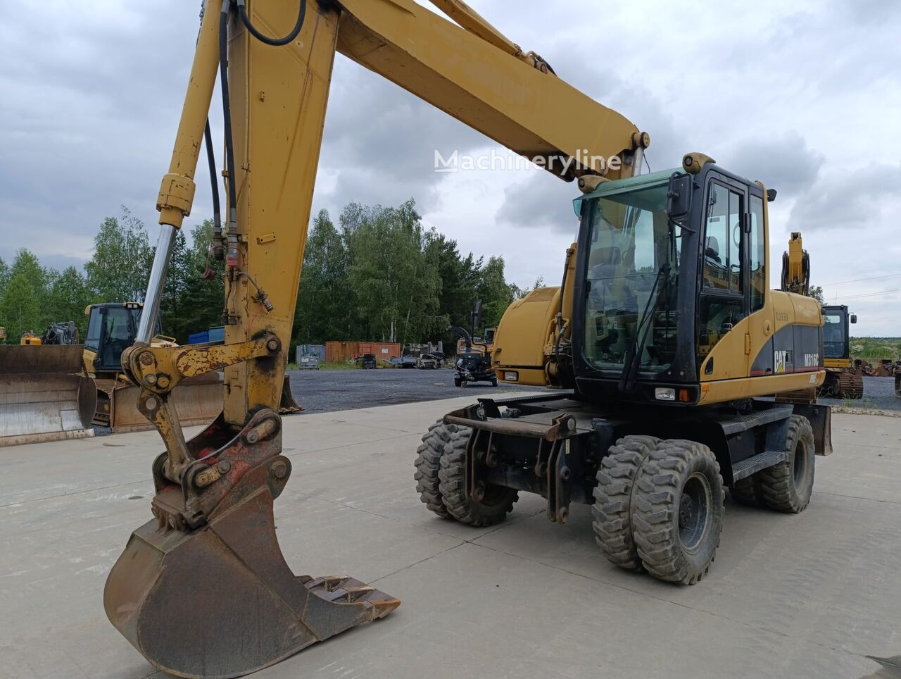 Купить колесный экскаватор Caterpillar M316C | Machineryline TM Колесный экскаватор Caterpillar M316C - Machineryline