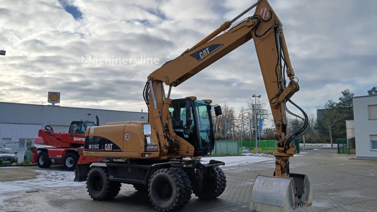 Caterpillar M316C wheel excavator - Machineryline