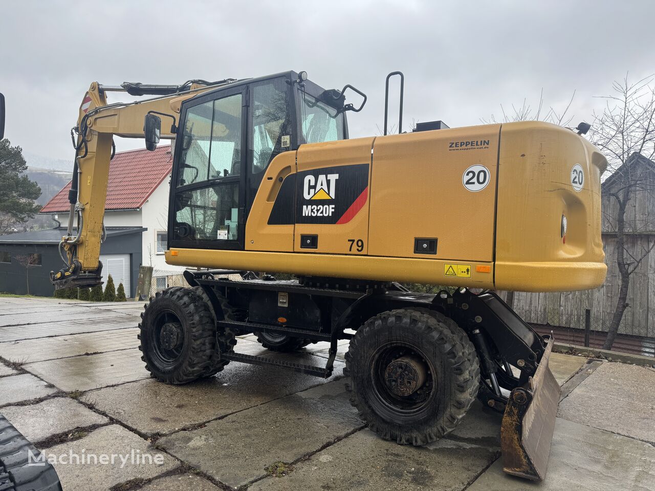 Caterpillar M320F CAT 318 Przebieg 3800h wheel excavator