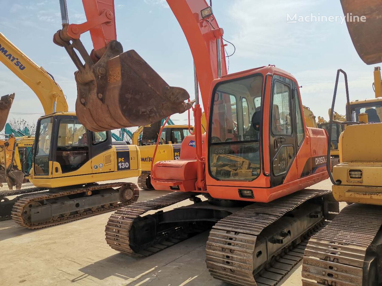 Doosan 150w-7 excavadora de ruedas - Machineryline