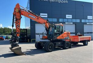 Doosan DX 140 W-5 pyöräalustainen kaivinkone