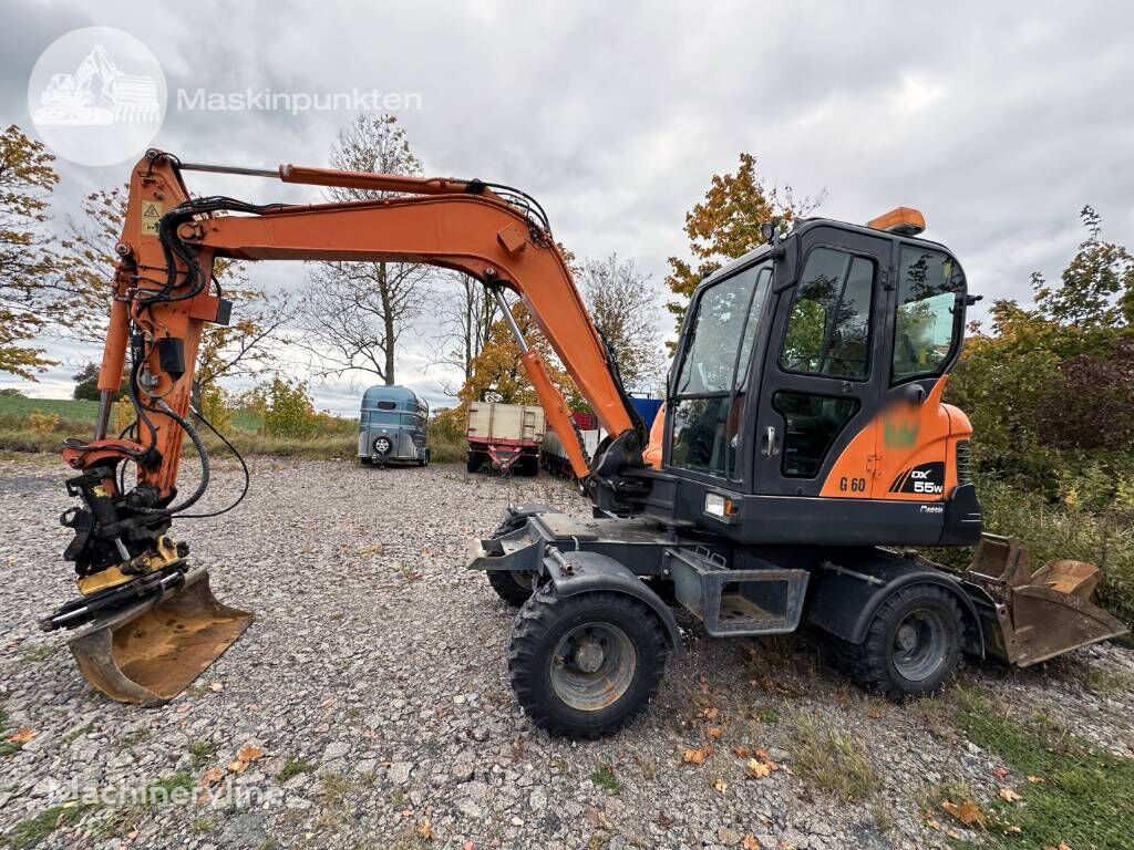 Doosan DX 55 W bager točkaš