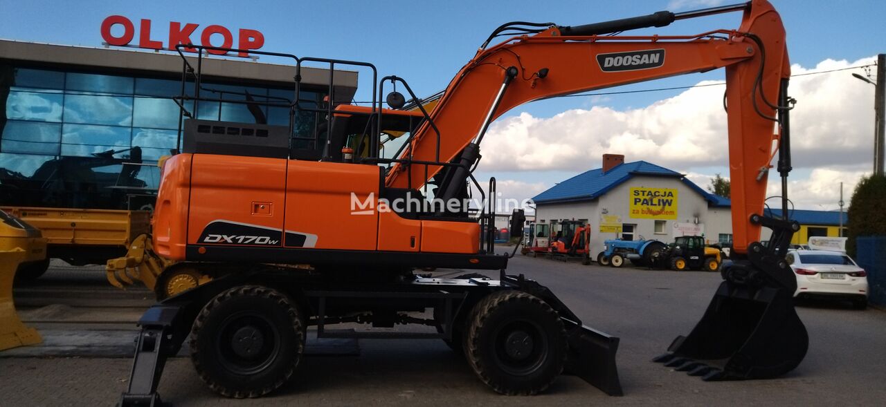 колесный экскаватор Doosan DX170W-5  ZNAK CE  RATY - KREDYT  Wynajem/Sprzedaż