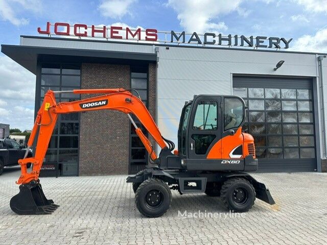 Doosan DX60 wheel excavator - Machineryline