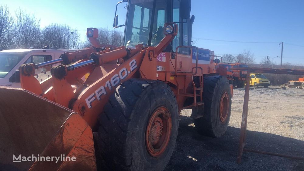 excavator pe roţi Fiat-Hitachi FR160 în bucăți