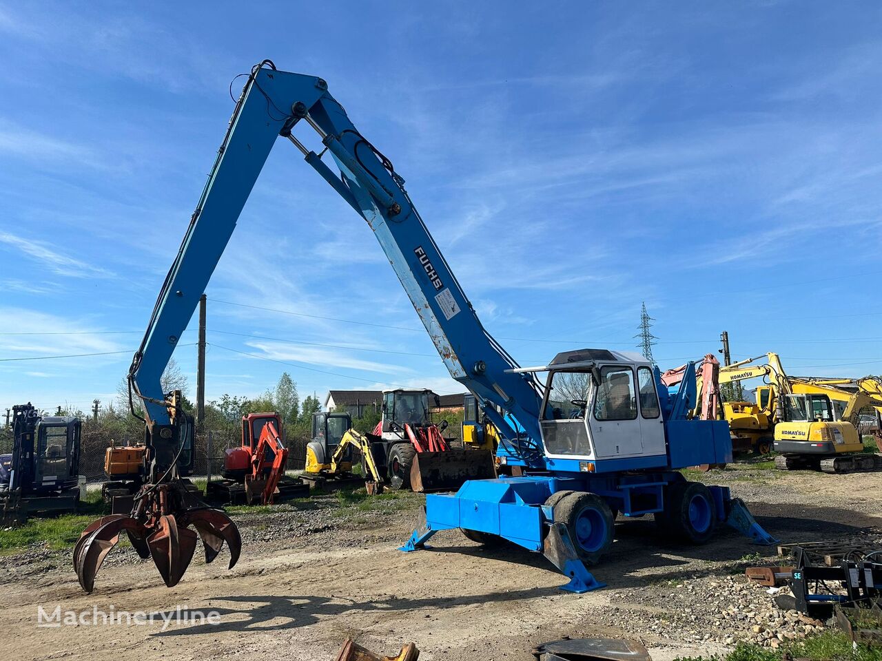 Fuchs F714 wheel excavator