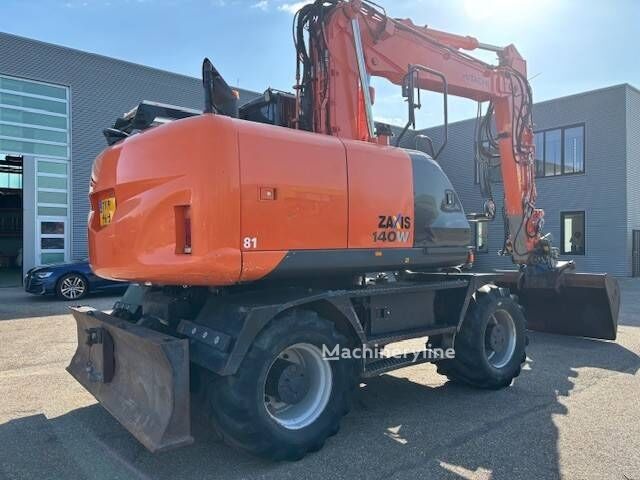 Hitachi ZX 140 W-5 wheel excavator for sale from the