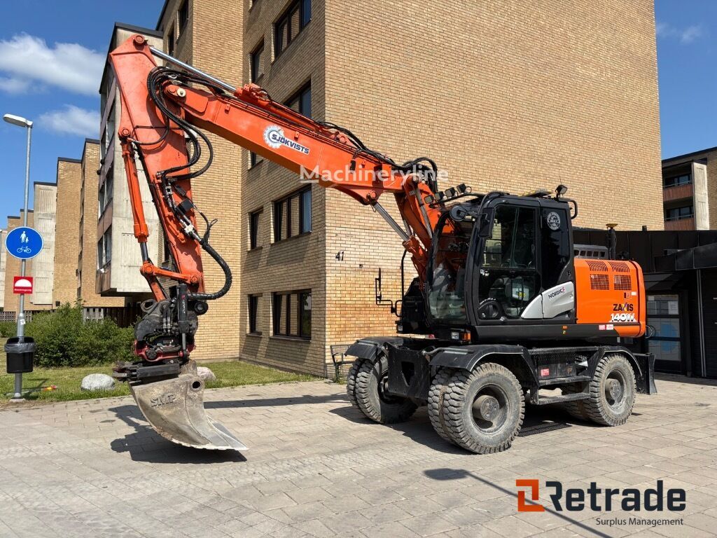 Hitachi ZX140W-6 wheel excavator for sale | Machineryline Hitachi ZX140W-6 wheel excavator - Machineryline