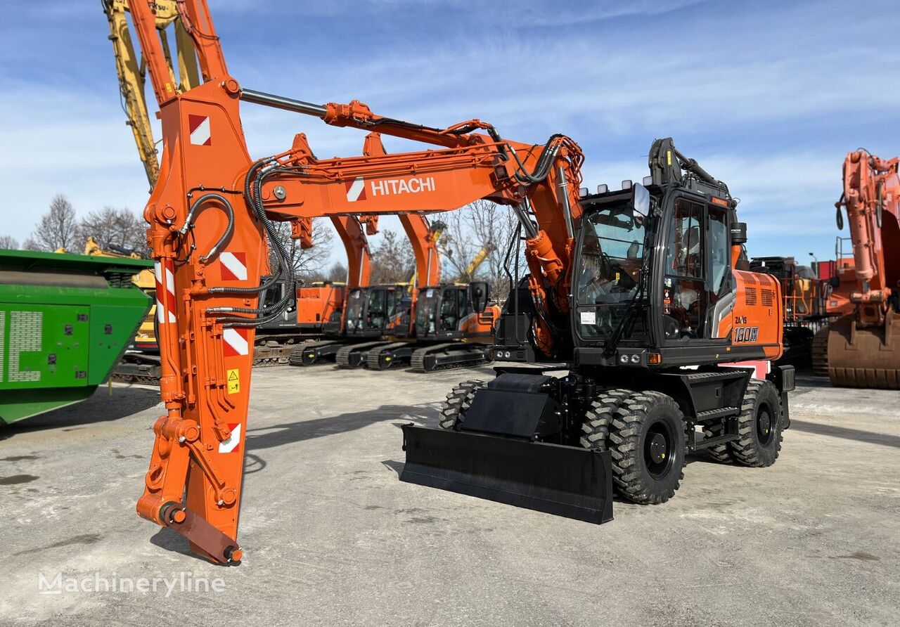 escavadora de rodas Hitachi ZX180W-7