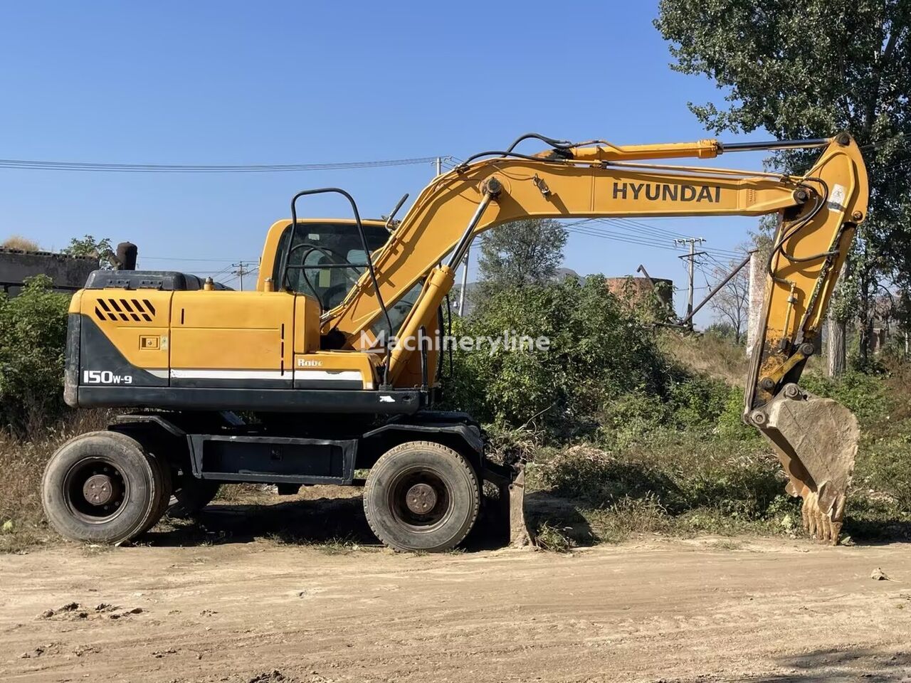 Hyundai 150W-9 Mobilbagger