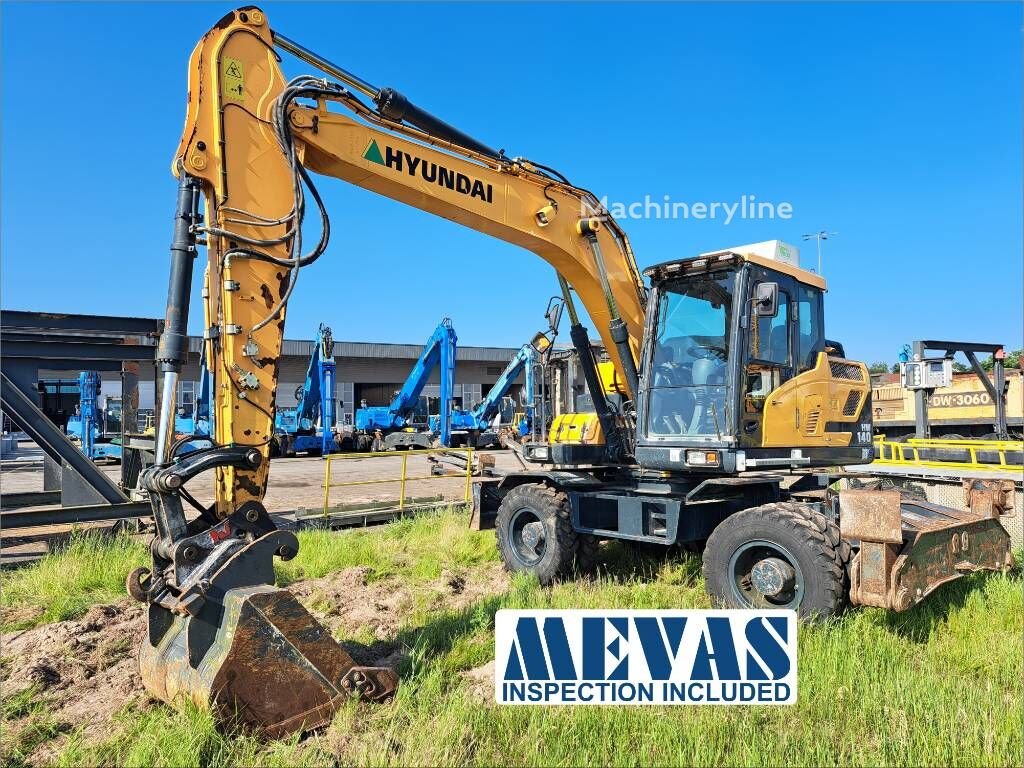 Колесный экскаватор Hyundai HW 140 - Machineryline