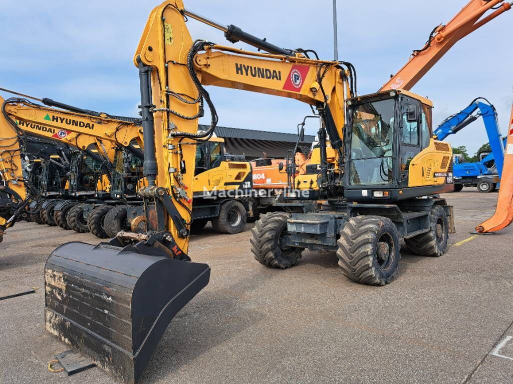 Hyundai HW160 wheel excavator