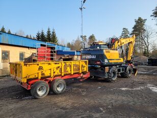 Hyundai HW160 wheel excavator