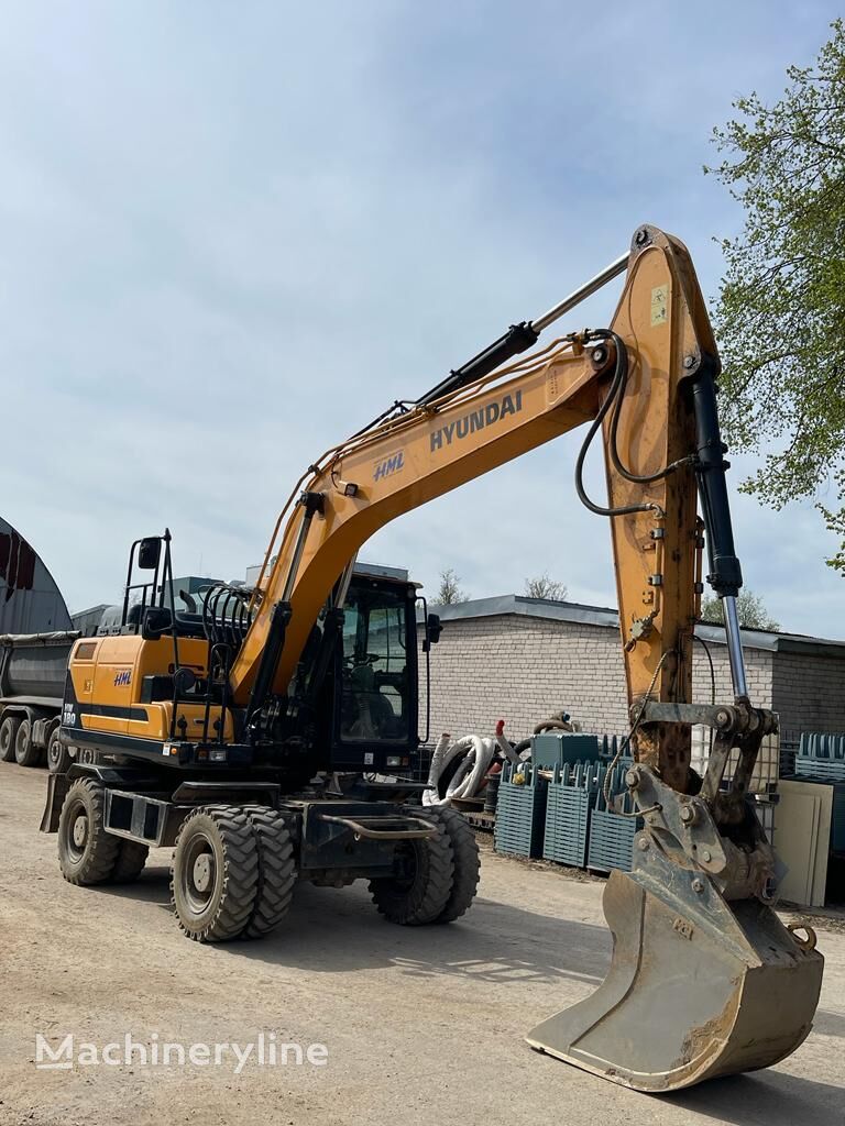 Hyundai HW180 wheel excavator