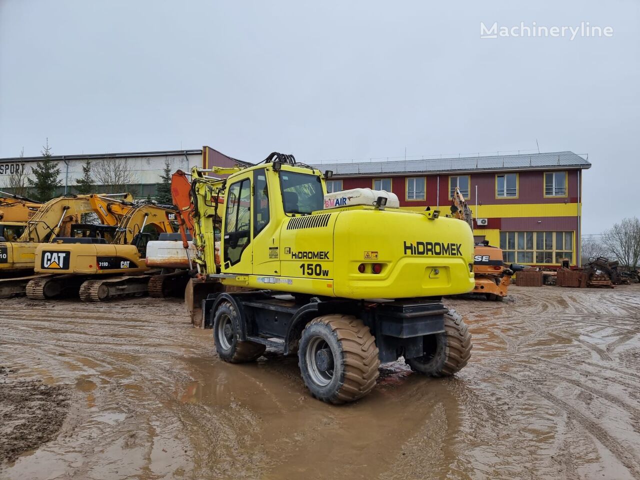 Hyundai – Hidromek-ETEC HMK 150W wheel excavator