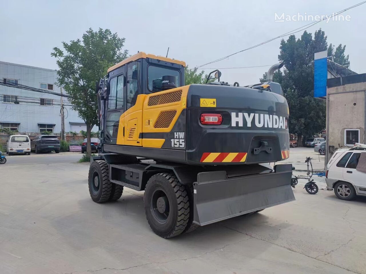 جديد حفارة ذات العجلات Hyundai NEW HW155 WHEEL EXCAVATOR