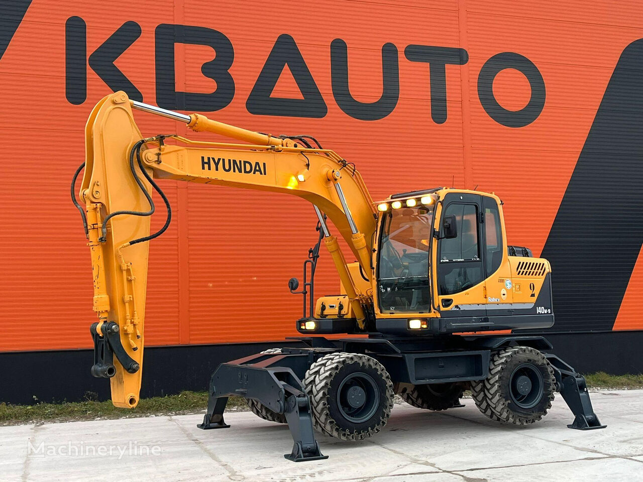 ratasekskavaator Hyundai R 140 W-9 AC