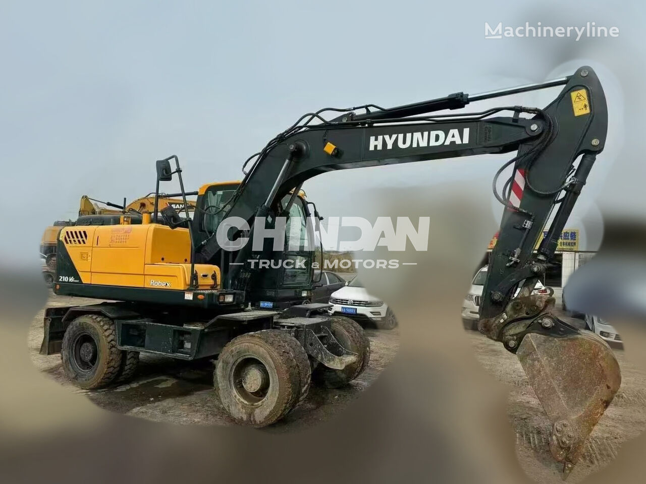 колесный экскаватор Hyundai R-210W VSpro