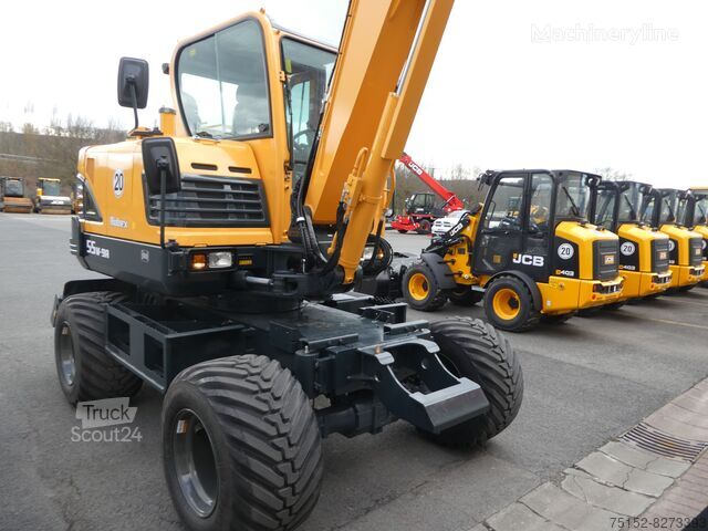 pelle sur pneus Hyundai R 55W-9A neuve