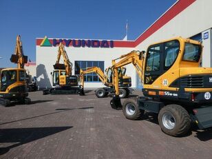 Hyundai R 55W-9A wheel excavator