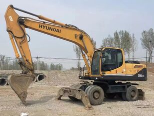 колесный экскаватор Hyundai R210