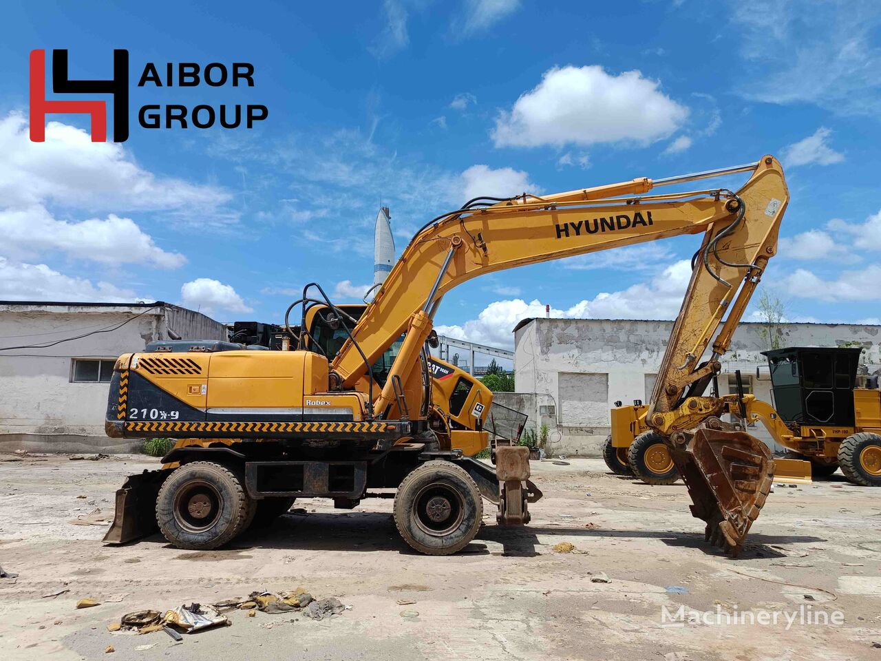 حفارة ذات العجلات Hyundai R210W-9s R210W-9T R210-9s R210-9 R210 210 210W-9s