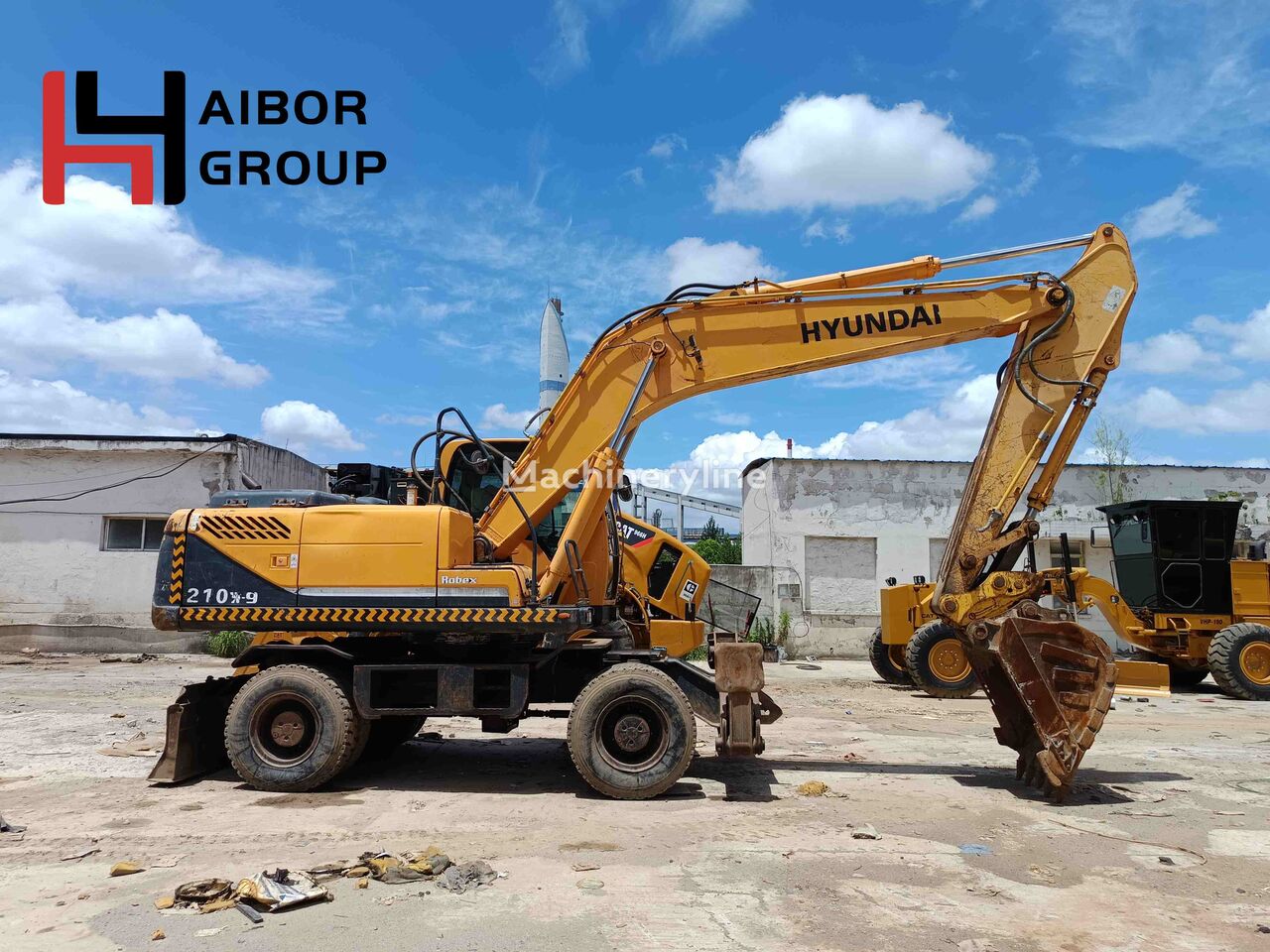 Hyundai R210W-9s R210W-9T R210-9s R210-9 R210 210 210W-9s excavadora de ruedas