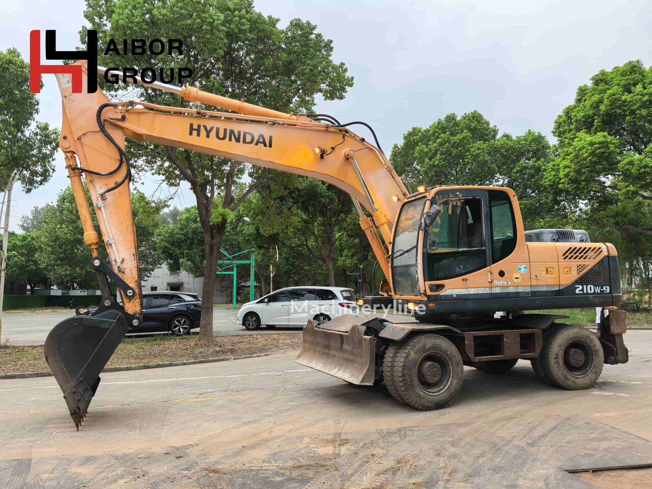 Hyundai R210W-9s R210W-9T R210W-9 R210W Mobilbagger