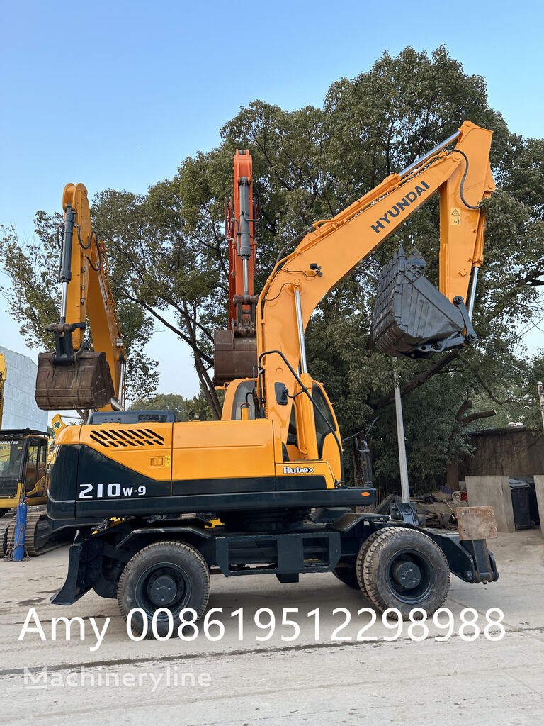 حفارة ذات العجلات Hyundai R210w-9s