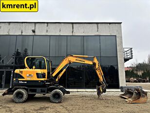 колесный экскаватор Hyundai ROBEX 55W-9A KOPARKA KOŁOWA ENGCON 2018R. | BOBCAT E 57 volvo ew