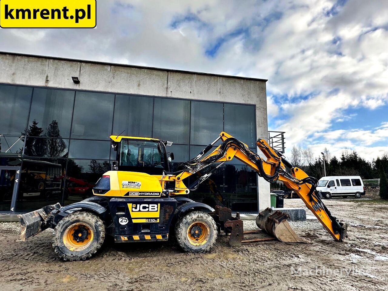 JCB HD 110 WT 4F HYDRADIG KOPARKA KOŁOWA 2020R. | LIEBHERR 311 312 J excavadora de ruedas