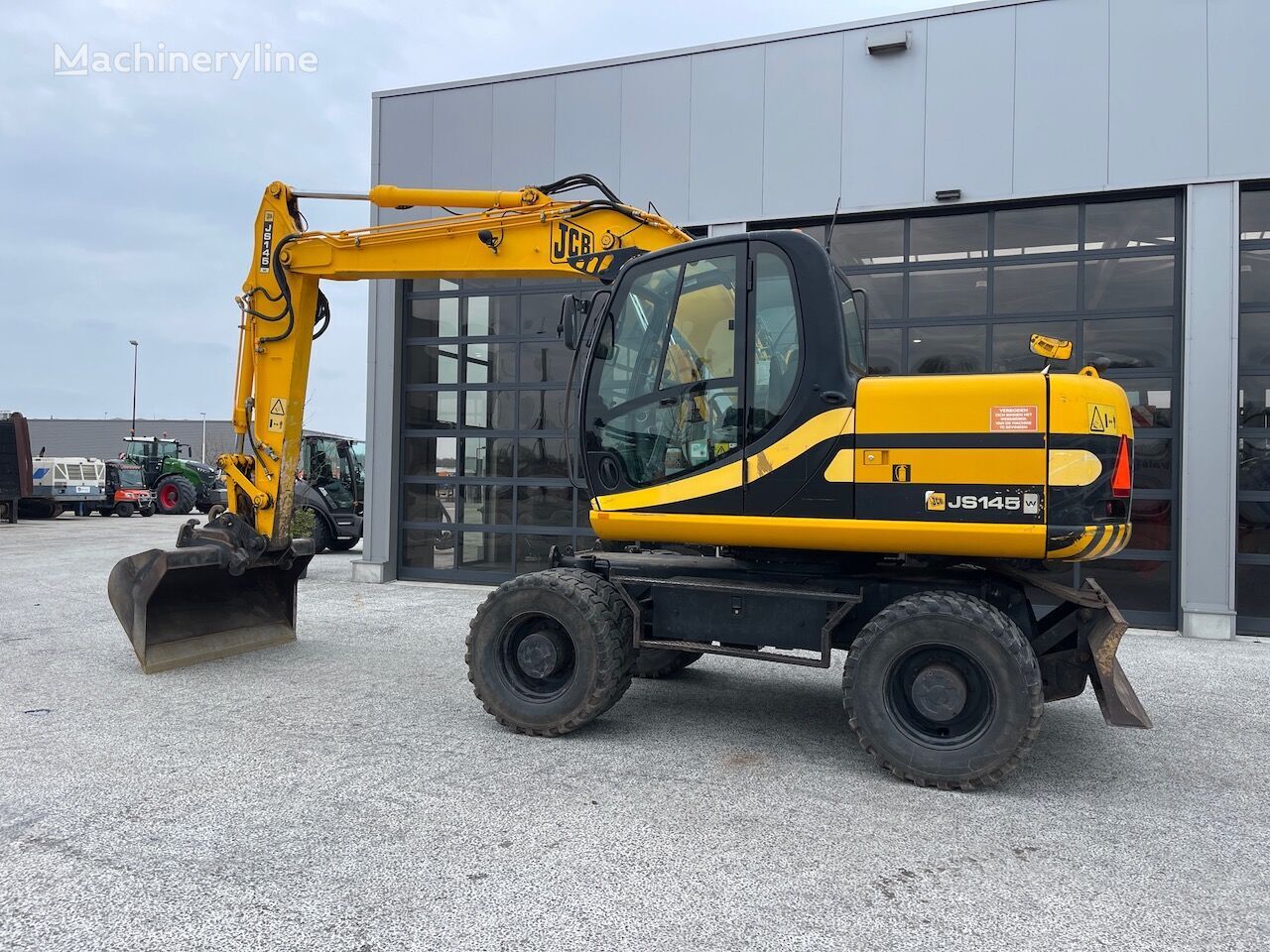 JCB JS 145 W wheel excavator