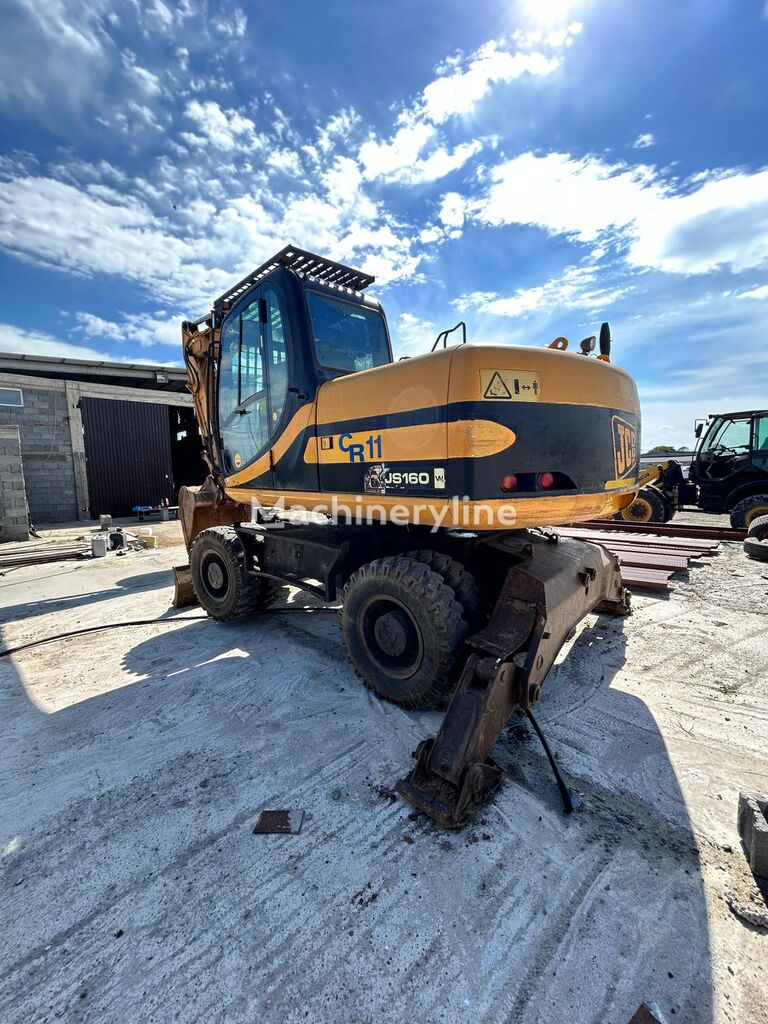 JCB js 160 w wheel excavator