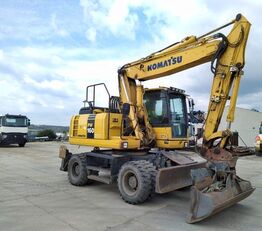 Komatsu PW 160 wheel excavator